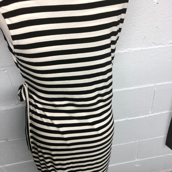 Bailey 44 Striped Faux Wrap Dress - Picture 6 of 7